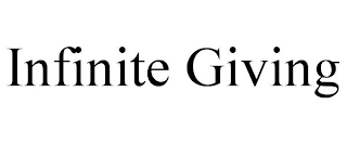 INFINITE GIVING