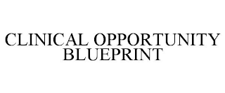 CLINICAL OPPORTUNITY BLUEPRINT