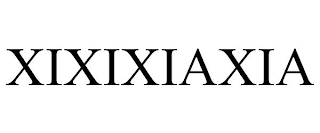 XIXIXIAXIA
