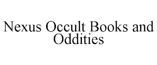 NEXUS OCCULT BOOKS AND ODDITIES