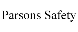 PARSONS SAFETY