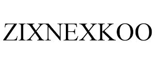 ZIXNEXKOO