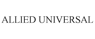 ALLIED UNIVERSAL