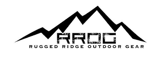 RROG RUGGED RIDGE OUTDOOR GEAR