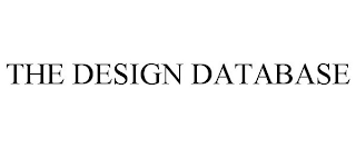 THE DESIGN DATABASE