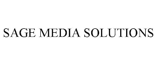 SAGE MEDIA SOLUTIONS