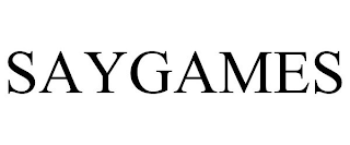 SAYGAMES