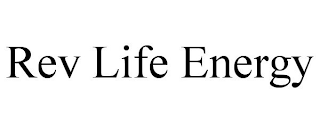 REV LIFE ENERGY