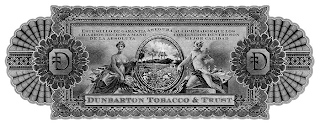 DUNBARTON TOBACCO & TRUST  STEVEN T. SAKA 1965  DTT  ESTE SELLO DE GARANTIA ASEGURA AL COMPRADOR QUE LOS CIGARROS HECHOS A MANO CONTENIDOS DENTRO SON DE LA ABSOLUTA MEJOR CALIDAD