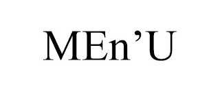 MEN'U