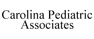 CAROLINA PEDIATRIC ASSOCIATES