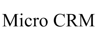 MICRO CRM