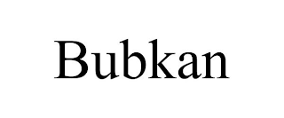 BUBKAN