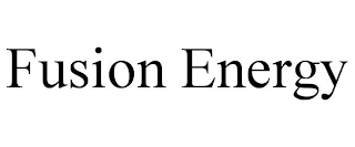 FUSION ENERGY