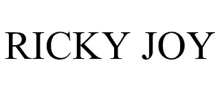 RICKY JOY