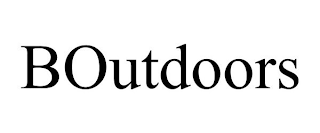 BOUTDOORS