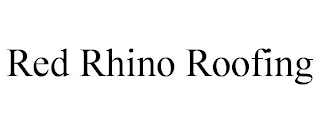 RED RHINO ROOFING