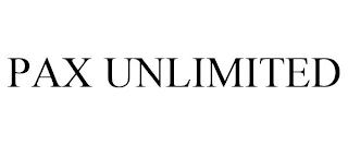 PAX UNLIMITED
