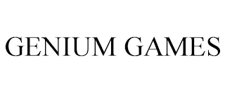 GENIUM GAMES