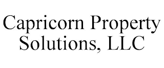 CAPRICORN PROPERTY SOLUTIONS, LLC