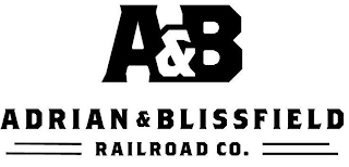 A&B ADRIAN & BLISSFIELD RAILROAD CO.