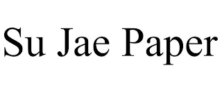 SU JAE PAPER