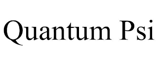 QUANTUM PSI