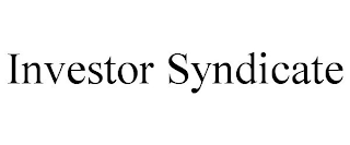 INVESTOR SYNDICATE