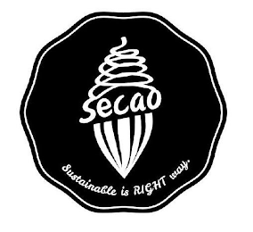 SECAO SUSTAINABLE IS RIGHT WAY