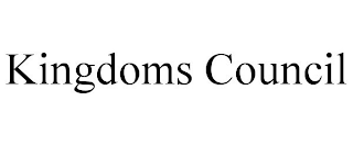 KINGDOMS COUNCIL