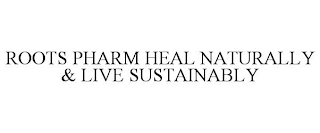 ROOTS PHARM HEAL NATURALLY & LIVE SUSTAINABLY