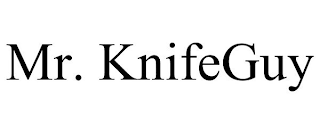 MR. KNIFEGUY