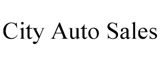 CITY AUTO SALES