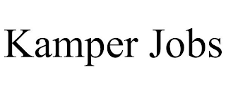 KAMPER JOBS