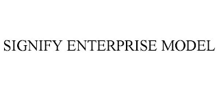 SIGNIFY ENTERPRISE MODEL