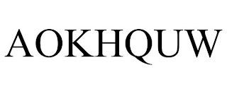 AOKHQUW