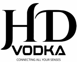 HD VODKA CONNECTING ALL OF YOUR SENSES.