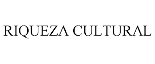 RIQUEZA CULTURAL