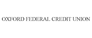 OXFORD FEDERAL CREDIT UNION