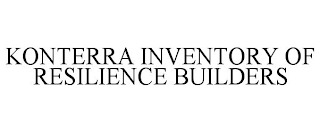 KONTERRA INVENTORY OF RESILIENCE BUILDERS