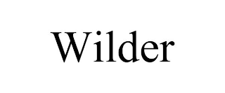 WILDER