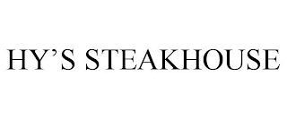 HY'S STEAKHOUSE