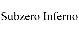SUBZERO INFERNO