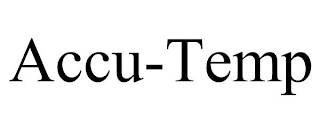 ACCU-TEMP