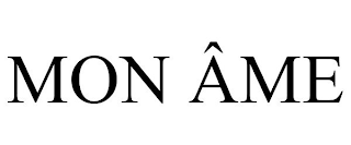 MON ÂME