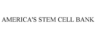 AMERICA'S STEM CELL BANK