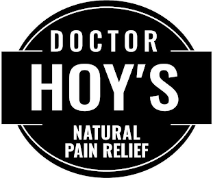 DOCTOR HOY'S NATURAL PAIN RELIEF