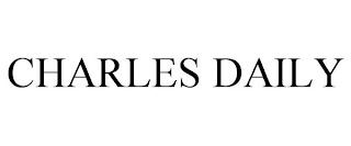 CHARLES DAILY