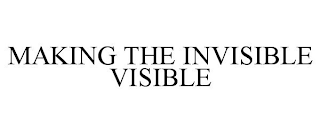 MAKING THE INVISIBLE VISIBLE