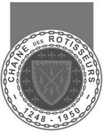 CHAÎNE DES RÔTISSEURS 1248 - 1950